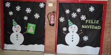 Rosalía's Christmas doors
