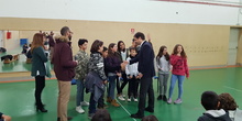 Visita del Alcalde de Torrejón de Ardoz al CEIP Andrés Segovia 11